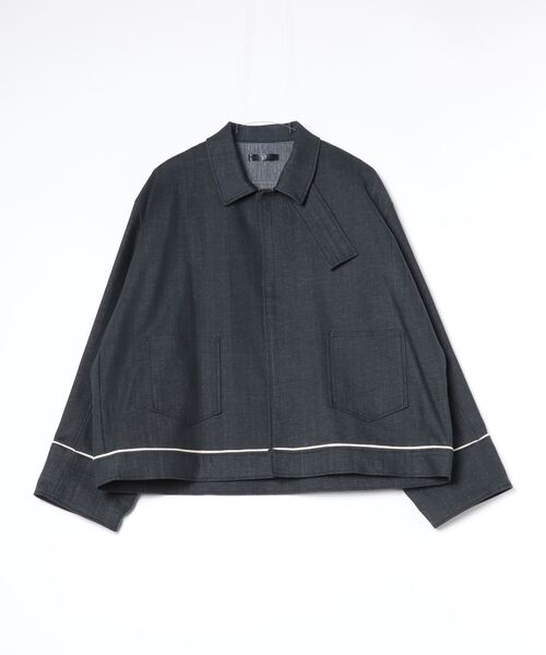 ohta(オータ)の「【ohta】 black denim jacket(デニムジャケット・メンズ・ブラック・1)」の9枚目の写真
