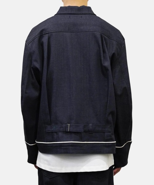 ohta(オータ)の「【ohta】 black denim jacket(デニムジャケット・メンズ・ブラック・1)」の6枚目の写真