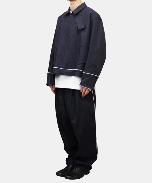 ohta(オータ)の「【ohta】 black denim jacket(デニムジャケット・メンズ・ブラック・1)」の7枚目の写真