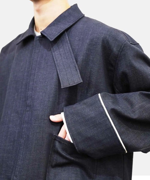 ohta(オータ)の「【ohta】 black denim jacket(デニムジャケット・メンズ・ブラック・1)」の8枚目の写真