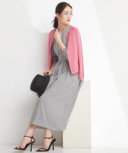 Tiara（ティアラ）の「ハートキカプリントワンピース（ワンピース・レディース・アイボリー/ブラック・FREE/9）」の3枚目の写真