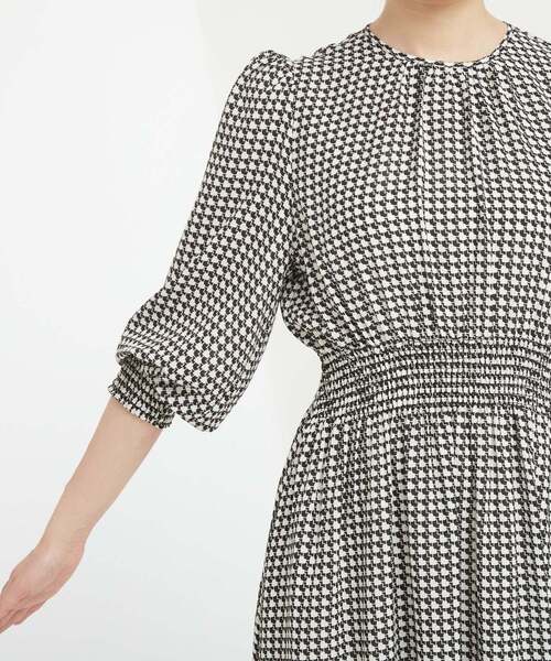 Tiara（ティアラ）の「ハートキカプリントワンピース（ワンピース・レディース・アイボリー/ブラック・FREE/9）」の19枚目の写真