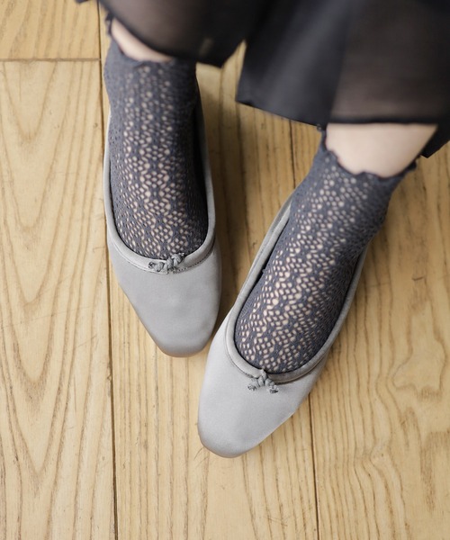 SESTO（セスト）の「gu24ss/ラッセルレースソックス（ソックス/靴下・レディース・アイボリー/ブラック/グレー・ONE SIZE）」の13枚目の写真