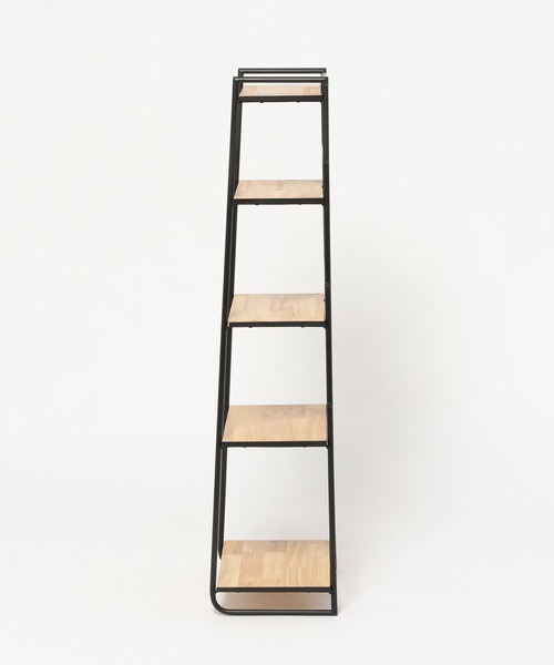 studio CLIP（スタディオクリップ）の「テーパー5段シェルフ（家具・レディース・ナチュラル・FREE）」の3枚目の写真