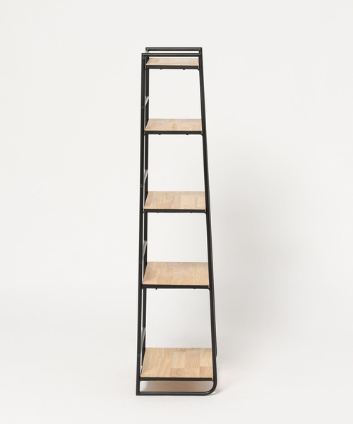 studio CLIP（スタディオクリップ）の「テーパー5段シェルフ（家具・レディース・ナチュラル・FREE）」の4枚目の写真