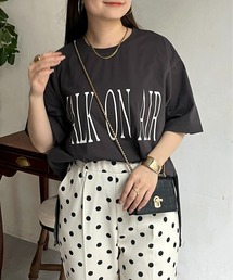 BIGロゴラウンドヘムTシャツ