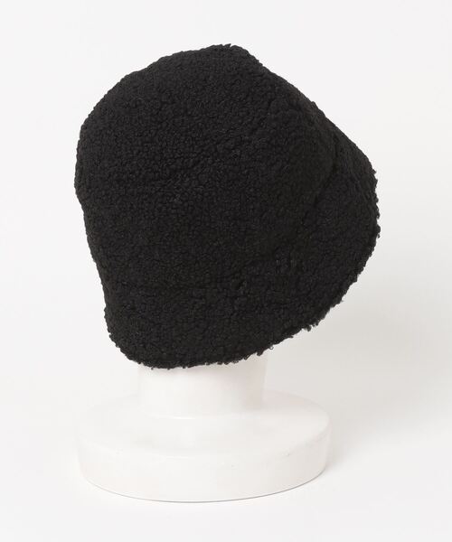 LEGENDA（レジェンダ）の「レジェンダ シープボア バケットハット / LEGENDA Sheep Boa Bucket Hat（ハット・メンズ・アイボリー/ブラック・FREE）」の3枚目の写真