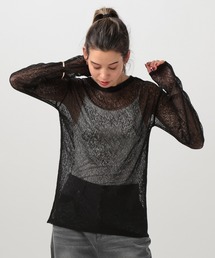 BAYFLOW | シアーストライププルオーバー(Tシャツ/カットソー)