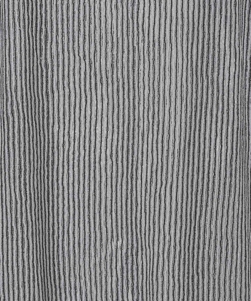 BAYFLOW（ベイフロー）の「シアーストライププルオーバー（Tシャツ/カットソー・レディース・グレー/グリーン/アイボリー/ブラック・FREE）」の17枚目の写真