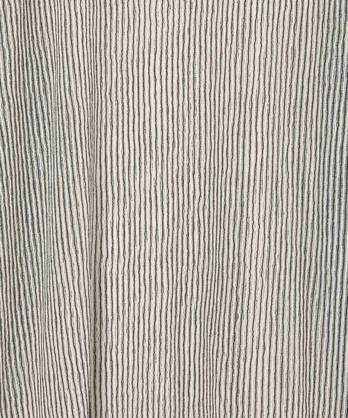 BAYFLOW（ベイフロー）の「シアーストライププルオーバー（Tシャツ/カットソー・レディース・グレー/グリーン/アイボリー/ブラック・FREE）」の19枚目の写真