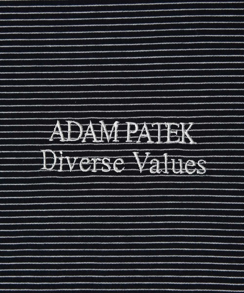 ADAM PATEK(アダムパテック)の「【ADAMPATEK/アダムパテック】thin stripes short sleeve/ボーダー半袖Tシャツ(Tシャツ/カットソー・メンズ・グレー系その他/ブルー系その他/ブラック系その他・2/1)」の7枚目の写真
