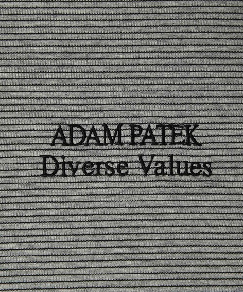 ADAM PATEK(アダムパテック)の「【ADAMPATEK/アダムパテック】thin stripes short sleeve/ボーダー半袖Tシャツ(Tシャツ/カットソー・メンズ・グレー系その他/ブルー系その他/ブラック系その他・2/1)」の11枚目の写真