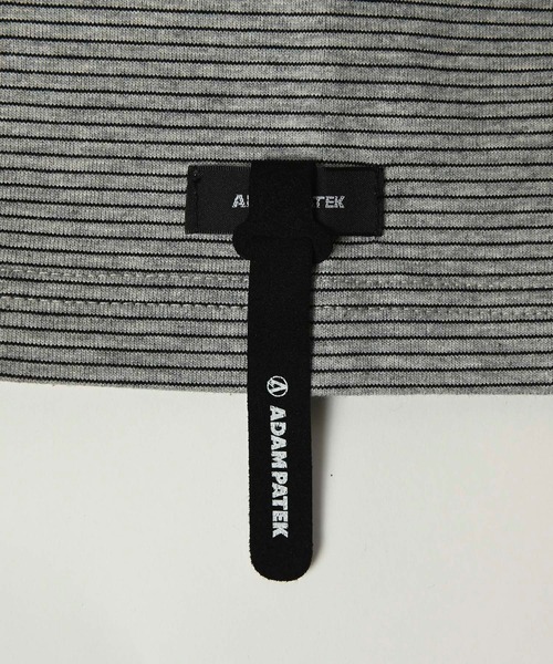 ADAM PATEK(アダムパテック)の「【ADAMPATEK/アダムパテック】thin stripes short sleeve/ボーダー半袖Tシャツ(Tシャツ/カットソー・メンズ・グレー系その他/ブルー系その他/ブラック系その他・2/1)」の13枚目の写真