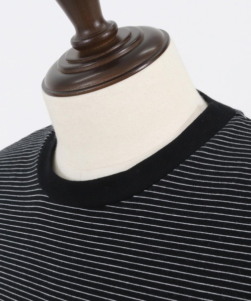 ADAM PATEK(アダムパテック)の「【ADAMPATEK/アダムパテック】thin stripes short sleeve/ボーダー半袖Tシャツ(Tシャツ/カットソー・メンズ・グレー系その他/ブルー系その他/ブラック系その他・2/1)」の14枚目の写真