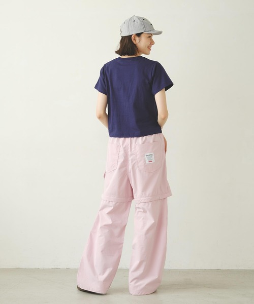 MILKFED.（ミルクフェド）の「STRIPED ICING LOGO CAP（キャップ・レディース・ブラック/ライトピンク/ライトブルー・ONE SIZE）」の22枚目の写真