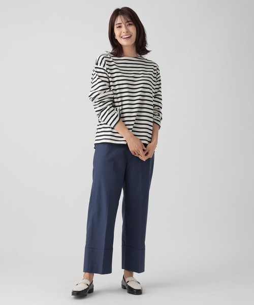 Elura(エルーラ)の「カジュアルワイドパンツ(その他パンツ・レディース・オフホワイト/カーキ/グリーン系その他/ネイビー・FREE)」の20枚目の写真