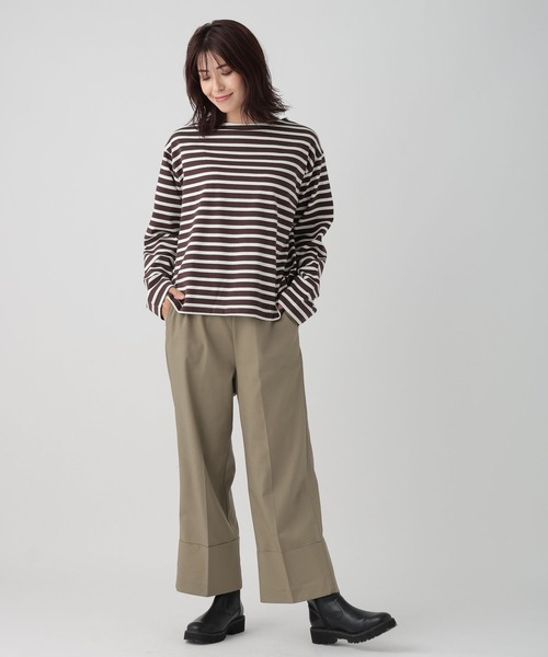 Elura(エルーラ)の「カジュアルワイドパンツ(その他パンツ・レディース・オフホワイト/カーキ/グリーン系その他/ネイビー・FREE)」の22枚目の写真