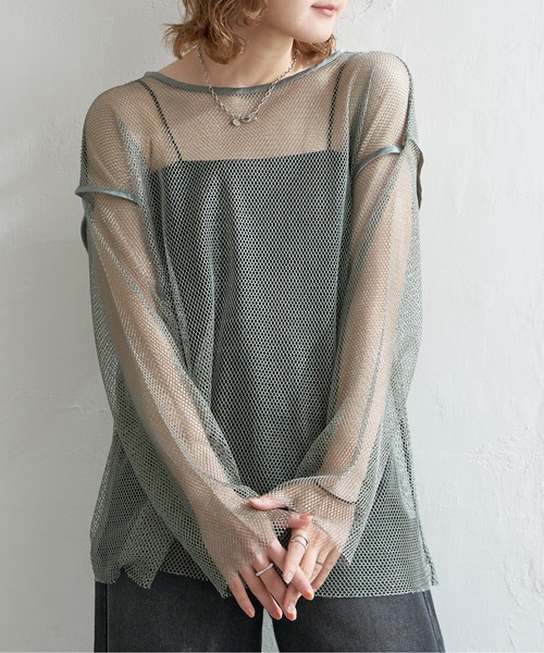kolor 襟付きロンT kolor 長袖 カットソー 美品 24WCM-T05203 ロンT ロングスリーブ