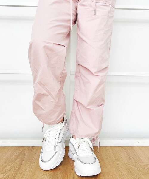 ESPERANZA(エスペランサ)の「ふわふわクッショングリッターコンビスニーカー 24SS(スニーカー・レディース・ホワイト系9/ブラック系8/ベージュ系8・LL/L/M/S)」の19枚目の写真