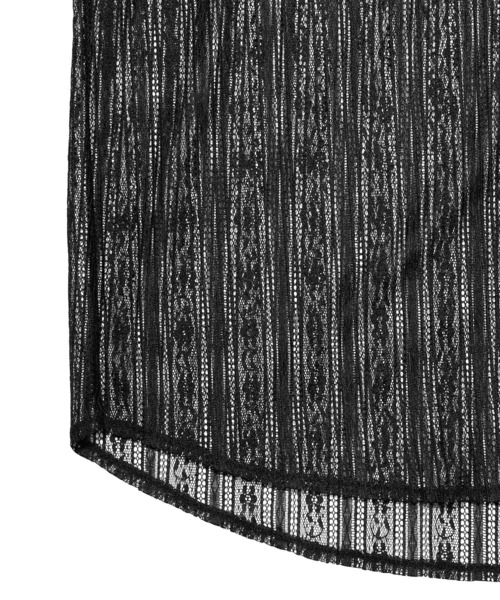 PUNYUS(プニュズ)の「パフスリーブレースシャツ(シャツ/ブラウス・レディース・ブラック/ホワイト/グレー・1/2/3/4)」の18枚目の写真