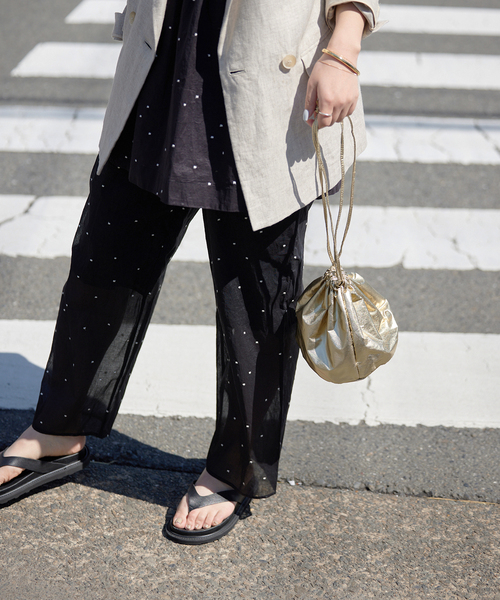 スローブイエナ　ドットシシュウ　パンツ SLOBE IENA（スローブイエナ）の「ドット刺しゅうパンツ（その他