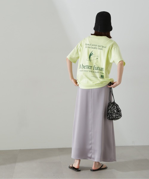 Russell Athletic（ラッセルアスレティック）の「◆【RUSSELL ATHLETIC】Graphic Tシャツ（Tシャツ/カットソー・レディース・ライトイエロー/オフホワイト/オレンジ・MEDIUM）」の16枚目の写真