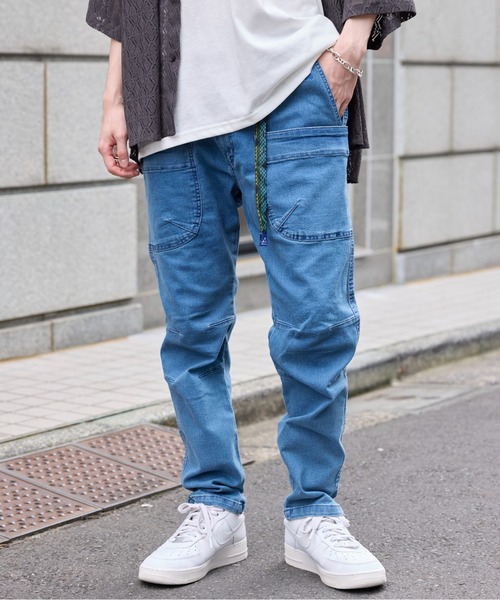 GERRY(ジェリー)の「【GERRY】ストレッチデニム、チノキャンプクライミングパンツ 077770(デニムパンツ・メンズ・ブルー/サックスブルー/カーキ/ブラック/ネイビー/ベージュ・S/M/L/LL)」の5枚目の写真