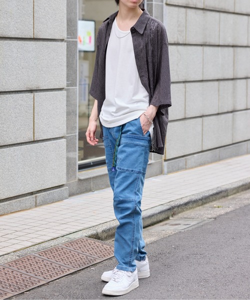GERRY(ジェリー)の「【GERRY】ストレッチデニム、チノキャンプクライミングパンツ 077770(デニムパンツ・メンズ・ブルー/サックスブルー/カーキ/ブラック/ネイビー/ベージュ・S/M/L/LL)」の22枚目の写真