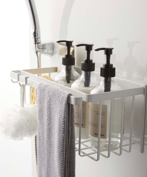 BIRTHDAY BAR（バースデイバー）の「tower マグネットバスルームバスケット（バス/トイレグッズ・レディース・ホワイト・フリー）」の5枚目の写真