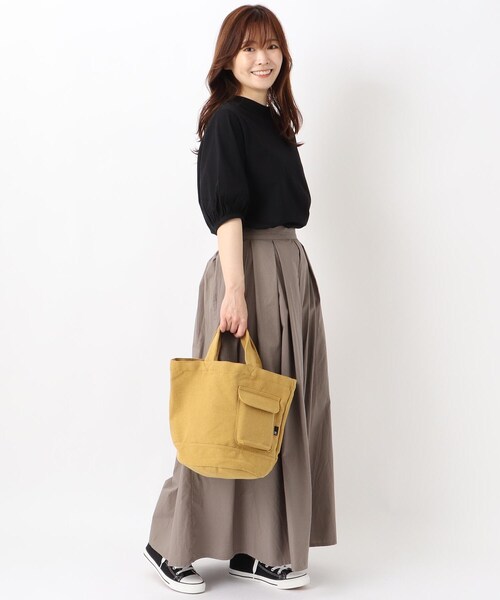 one'sterrace(ワンズテラス)の「ROOTOTE ルートート デリ リサイクル コットン C(トートバッグ・レディース・カーキ系5・99)」の12枚目の写真