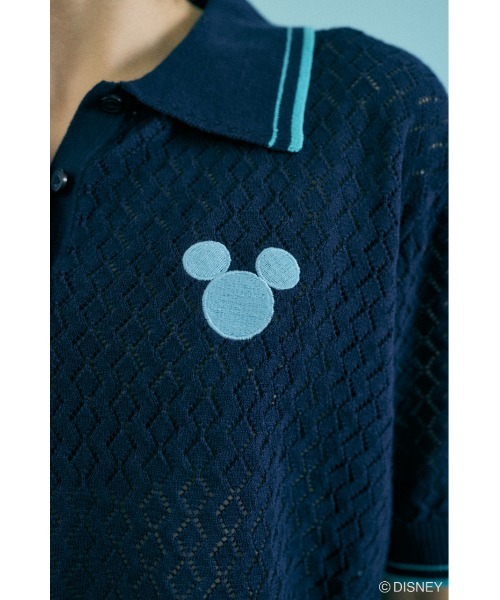 MD CROPPED ニット トップス（ニット/セーター）｜Disney SERIES CREATED by MOUSSY（ディズニーシリーズクリエイテッドバイマウジー）