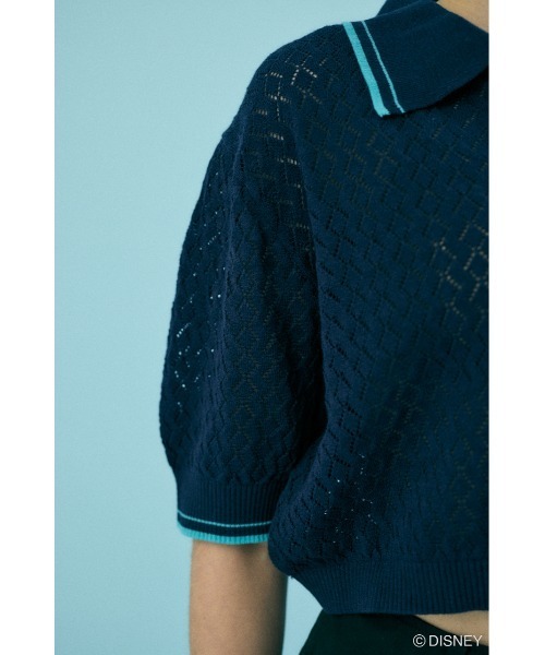 MD CROPPED ニット トップス（ニット/セーター）｜Disney SERIES CREATED by MOUSSY（ディズニーシリーズクリエイテッドバイマウジー）