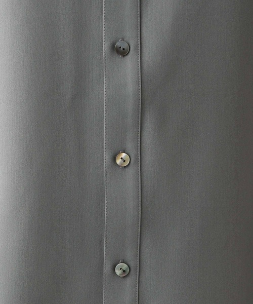 HARE（ハレ）の「【SET UP対応】ウェーブラインメッシュシャツ(HARE)（シャツ/ブラウス・メンズ・グレー/ブラック/ベージュ・FREE）」の18枚目の写真