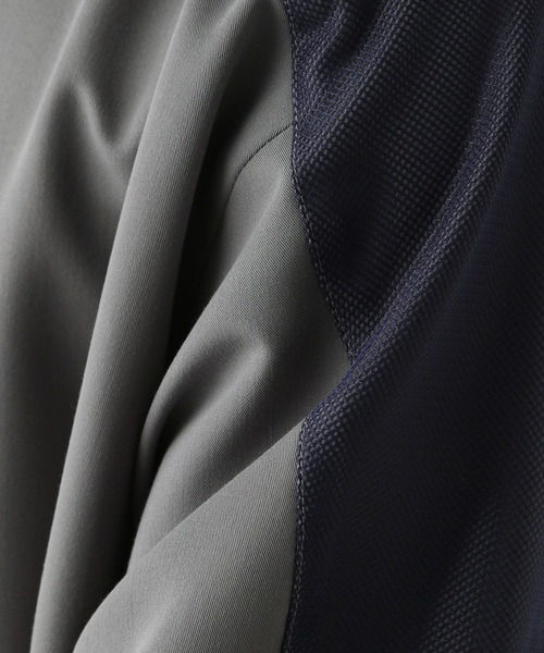 HARE（ハレ）の「【SET UP対応】ウェーブラインメッシュシャツ(HARE)（シャツ/ブラウス・メンズ・グレー/ブラック/ベージュ・FREE）」の20枚目の写真
