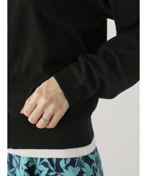 Lugnoncure（ルノンキュール）の「【UVカット】強撚コットンクルーカーディガン（カーディガン/ボレロ・レディース・ブラック/ブルー/グレー/オレンジ・F）」の22枚目の写真