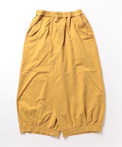 SUPER HAKKA(スーパーハッカ)の「カラーインレイデニムストレッチボリュームパンツ(デニムパンツ・レディース・ネイビー/マスタード/カーキ・M/S)」の8枚目の写真