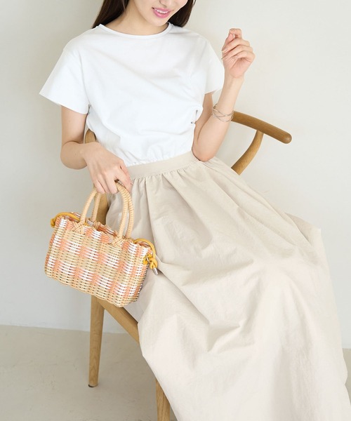 ROPE' PICNIC(ロペピクニック)の「カットドッキングワンピース(ワンピース・レディース・ブラック/ベージュ・38)」の19枚目の写真