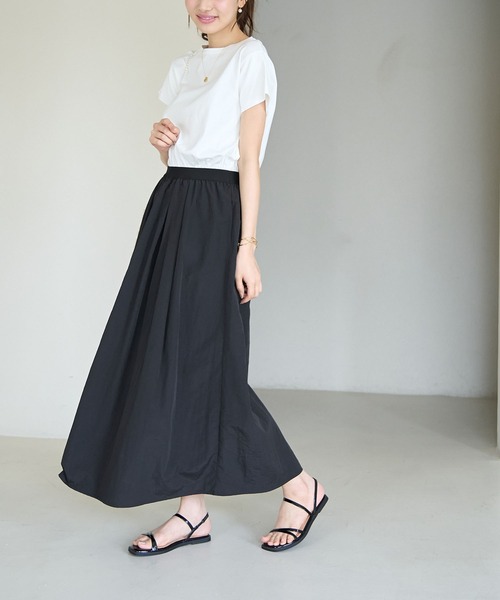 ROPE' PICNIC(ロペピクニック)の「カットドッキングワンピース(ワンピース・レディース・ブラック/ベージュ・38)」の21枚目の写真
