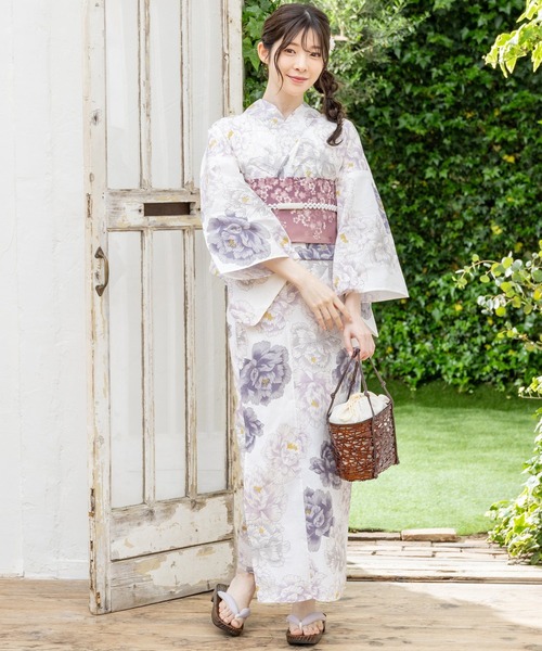 Honeys（ハニーズ）の「浴衣かごバッグ（透かし楕円大）（和装小物