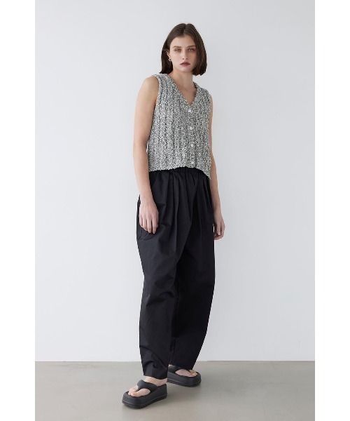 セール】Side Pocket Two-Way Knit Pants /2wayニットパンツ