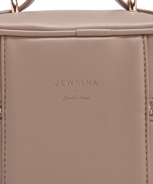Jewelna Rose(ジュエルナローズ)の「JEWELNA by Jewelna Rose バニティショルダーバッグ 16204(ショルダーバッグ・レディース・ホワイト/ブラック/グレイッシュベージュ・FREE)」の18枚目の写真