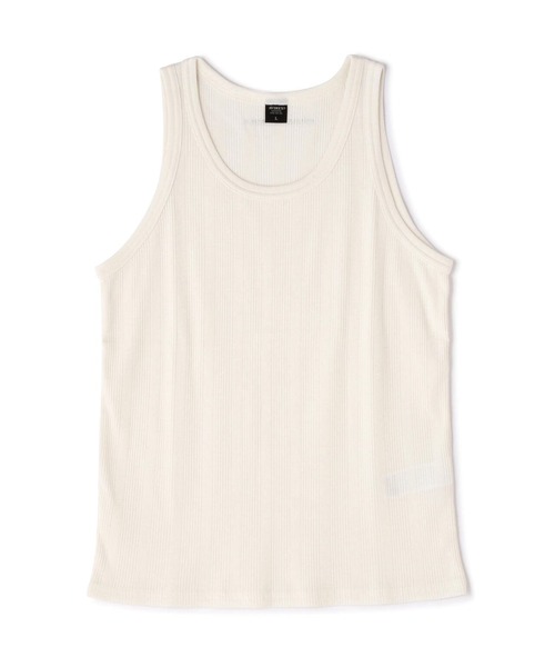 AVIREX（アヴィレックス）の「RANDOM RIB TANK TOP / ランダムリブ タンクトップ / AVIREX / アヴィレックス（タンクトップ・メンズ・ブラック/ホワイト/オリーブ系・XL/M/L）」の15枚目の写真