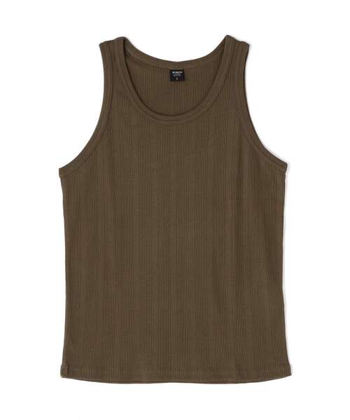 AVIREX（アヴィレックス）の「RANDOM RIB TANK TOP / ランダムリブ タンクトップ / AVIREX / アヴィレックス（タンクトップ・メンズ・ブラック/ホワイト/オリーブ系・XL/M/L）」の19枚目の写真