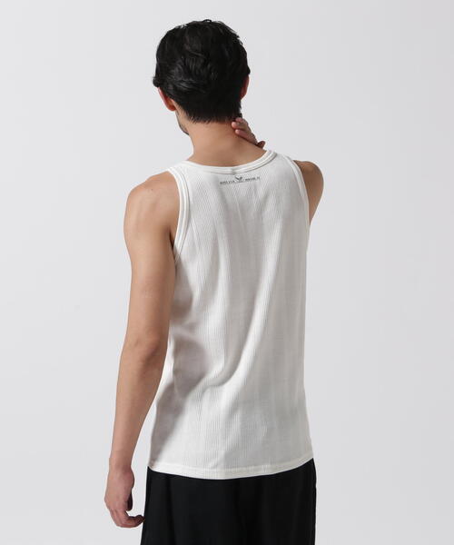 AVIREX（アヴィレックス）の「RANDOM RIB TANK TOP / ランダムリブ タンクトップ / AVIREX / アヴィレックス（タンクトップ・メンズ・ブラック/ホワイト/オリーブ系・XL/M/L）」の22枚目の写真
