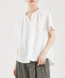 qualite - 23ss 新品未□qualite カリテ□クレープギャザー