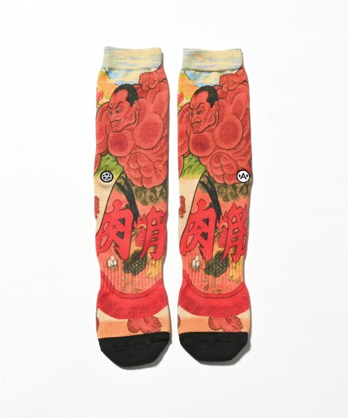 Lafayette（ラファイエット）の「A-KILLER × THREE TIDES TATTOO x バキ道 / グラップラー刃牙 SOCKS ビスケットオリバ 靴下 bkakttt-002（ソックス/靴下・メンズ・マルチ・ONE SIZE）」の3枚目の写真