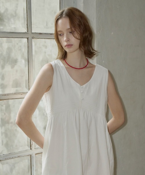 GIUNON（ジウノン）の「mini beads necklace / ミニビーズネックレス（ネックレス・レディース・レッド/ブラック・FREE）」の13枚目の写真