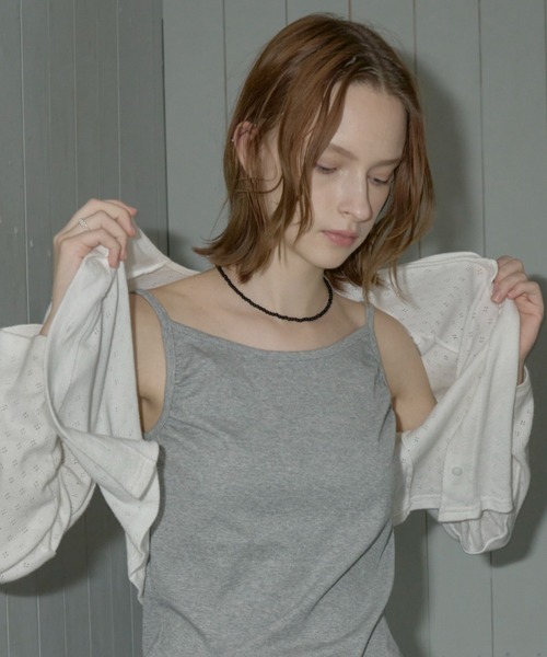 GIUNON（ジウノン）の「mini beads necklace / ミニビーズネックレス（ネックレス・レディース・レッド/ブラック・FREE）」の17枚目の写真