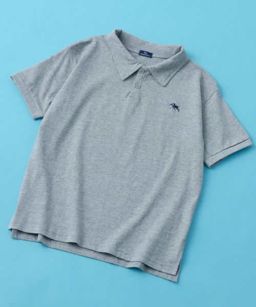 【未使用L】Transport × CLUBHAUS Laurel ポログレー TRANSPORT × CLUBHAUS L/S Shirts 未使用L】Transport × CLUBHAUS