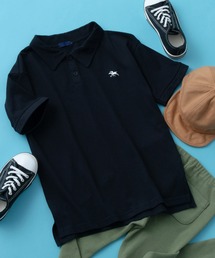POLOCHAMPS（ポロチャンプス）の「【 POLOCHAMPS 】 ワンポイント刺繍 サイドスリット 半袖 ポロシャツ キッズ（ポロシャツ）」